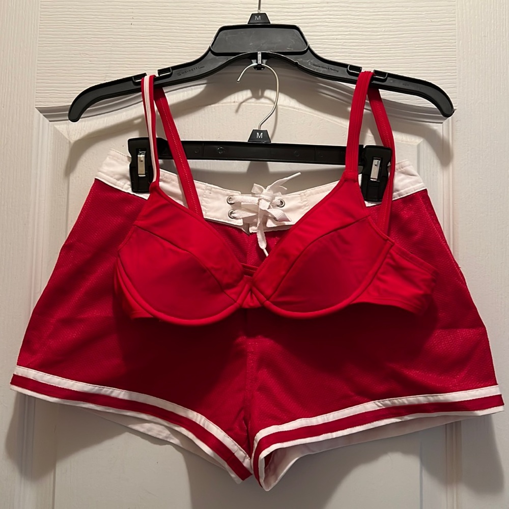 Tommy Hilfiger bikini top and swim shorts